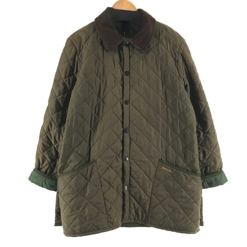 【中古品】【メンズ】 BARBOUR バブアー ESKDALE JACKET エスクデール キルティング ジャケット KHAKI サイズ不明 ※使用感あり 145-260811-io-39-fuzh カラー：カーキ 万代Net店