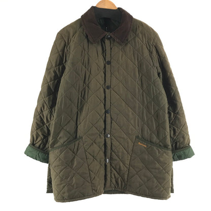 【中古品】【メンズ】 BARBOUR バブアー ESKDALE JACKET エスクデール キルティング ジャケット KHAKI サイズ不明 ※使用感あり 145-260811-io-39-fuzh カラー：カーキ 万代Net店