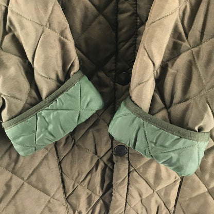 【中古品】【メンズ】 BARBOUR バブアー ESKDALE JACKET エスクデール キルティング ジャケット KHAKI サイズ不明 ※使用感あり 145-260811-io-39-fuzh カラー：カーキ 万代Net店