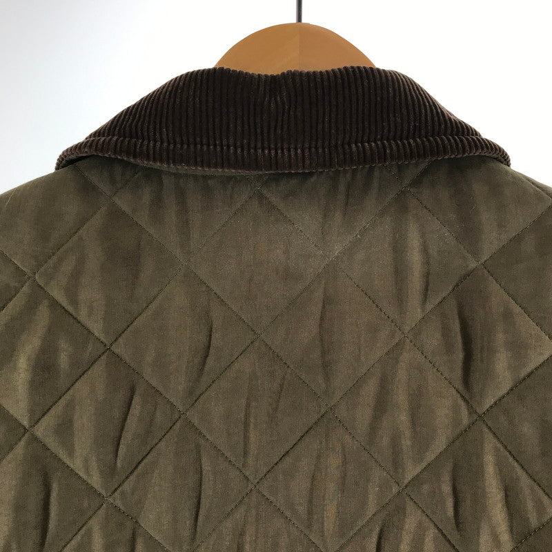 【中古品】【メンズ】 BARBOUR バブアー ESKDALE JACKET エスクデール キルティング ジャケット KHAKI サイズ不明 ※使用感あり 145-260811-io-39-fuzh カラー：カーキ 万代Net店