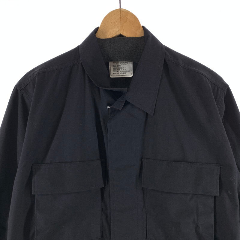 【中古品】【メンズ】 USED BDU JACKET BDUジャケット ミリタリ―ジャケット アウター 145-260920-gm-12-fuzh サイズ：SMALL SHORT カラー：ブラック 万代Net店