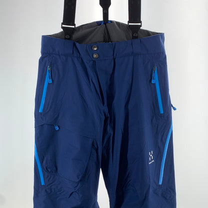 【中古品】【メンズ】 Haglöfs ホグロフス Verte ベルテ PROOF スノーパンツ サイズM カラーブルー系 127-261022-ky-02-fuz 万代Net店