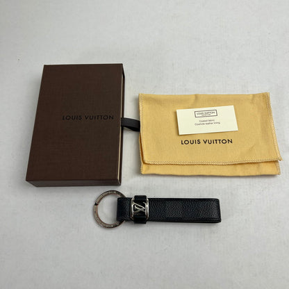 【中古品】【レディース】 LOUIS VUITTON ルイヴィトン M62706 LVドラゴンヌ ダミエグラフィットキャンバス キーホルダー BLACK 保存袋・箱有 ※使用感あり 179-260811-io-03-fuzh 万代Net店