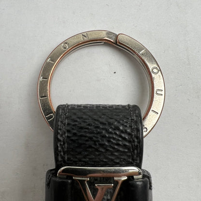 【中古品】【レディース】 LOUIS VUITTON ルイヴィトン M62706 LVドラゴンヌ ダミエグラフィットキャンバス キーホルダー BLACK 保存袋・箱有 ※使用感あり 179-260811-io-03-fuzh 万代Net店