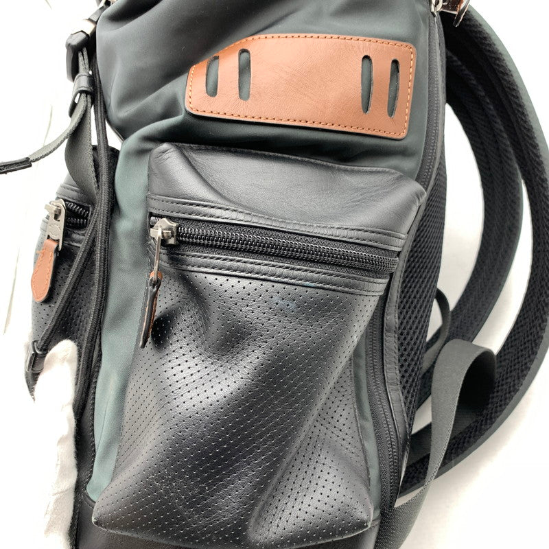 【中古品】【レディース】 COACH コーチ F57477 パーフォレイテッド テレイントレックパック BLACK カバン リュック バックパック ※汚れ・キズあり 180-260811-io-53-fuzh カラー：ブラック 万代Net店
