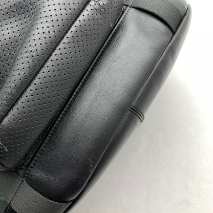 【中古品】【レディース】 COACH コーチ F57477 パーフォレイテッド テレイントレックパック BLACK カバン リュック バックパック ※汚れ・キズあり 180-260811-io-53-fuzh カラー：ブラック 万代Net店