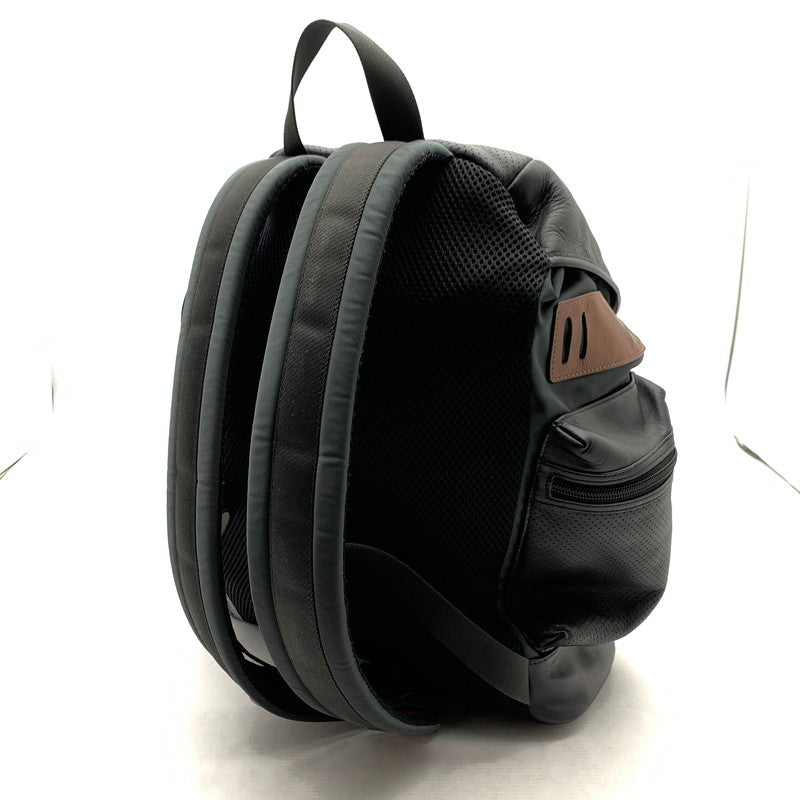 【中古品】【レディース】 COACH コーチ F57477 パーフォレイテッド テレイントレックパック BLACK カバン リュック バックパック ※汚れ・キズあり 180-260811-io-53-fuzh カラー：ブラック 万代Net店