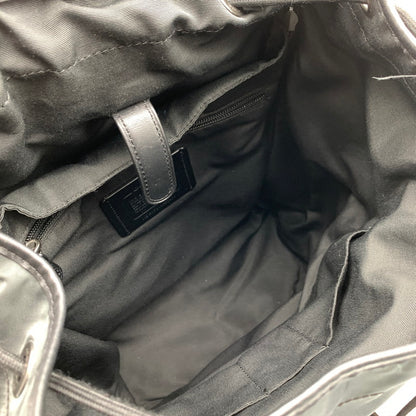 【中古品】【レディース】 COACH コーチ F57477 パーフォレイテッド テレイントレックパック BLACK カバン リュック バックパック ※汚れ・キズあり 180-260811-io-53-fuzh カラー：ブラック 万代Net店