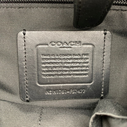 【中古品】【レディース】 COACH コーチ F57477 パーフォレイテッド テレイントレックパック BLACK カバン リュック バックパック ※汚れ・キズあり 180-260811-io-53-fuzh カラー：ブラック 万代Net店
