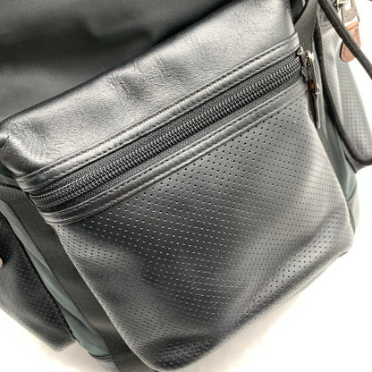 【中古品】【レディース】 COACH コーチ F57477 パーフォレイテッド テレイントレックパック BLACK カバン リュック バックパック ※汚れ・キズあり 180-260811-io-53-fuzh カラー：ブラック 万代Net店