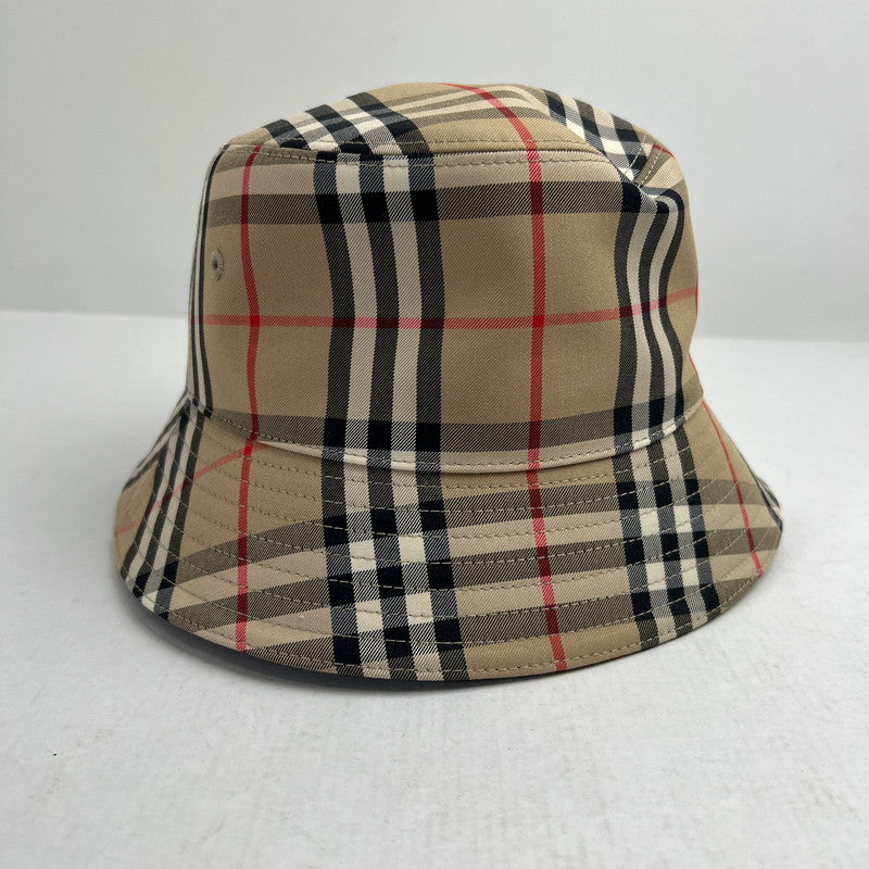 【中古品】【レディース】 BURBERRY バーバリー ITFACPRO15CHI 8026927 BUCKET HAT ノバチェック柄 SIZE:S 帽子 バケットハット 185-260811-io-02-fuzh サイズ：56cm 万代Net店