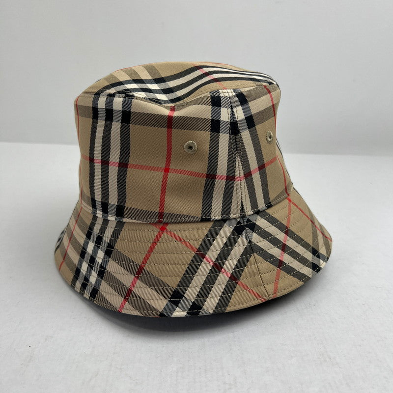 【中古品】【レディース】 BURBERRY バーバリー ITFACPRO15CHI 8026927 BUCKET HAT ノバチェック柄 SIZE:S 帽子 バケットハット 185-260811-io-02-fuzh サイズ：56cm 万代Net店