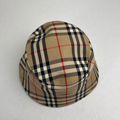 【中古品】【レディース】 BURBERRY バーバリー ITFACPRO15CHI 8026927 BUCKET HAT ノバチェック柄 SIZE:S 帽子 バケットハット 185-260811-io-02-fuzh サイズ：56cm 万代Net店