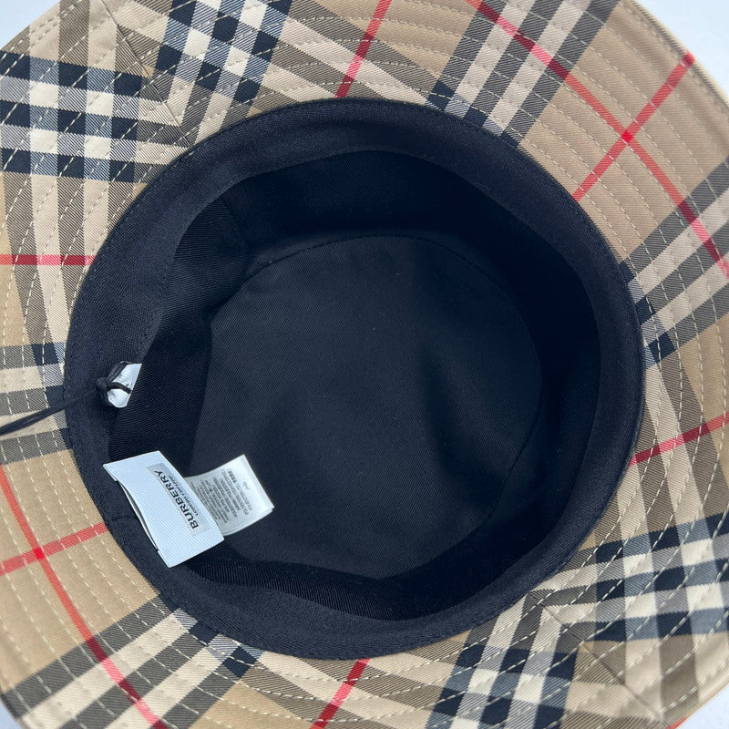 【中古品】【レディース】 BURBERRY バーバリー ITFACPRO15CHI 8026927 BUCKET HAT ノバチェック柄 SIZE:S 帽子 バケットハット 185-260811-io-02-fuzh サイズ：56cm 万代Net店