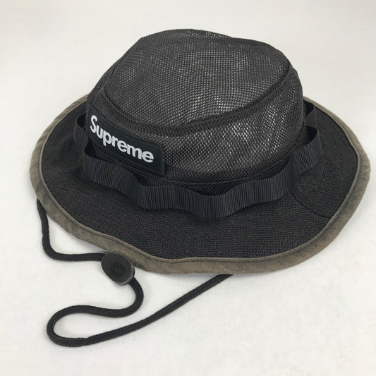 【中古品】【メンズ】 SUPREME シュプリーム MESH CORDURA BOONIE メッシュ コーデュラ ブーニーハット 185-260814-nm-26-fuzh カラー：ブラック 万代Net店