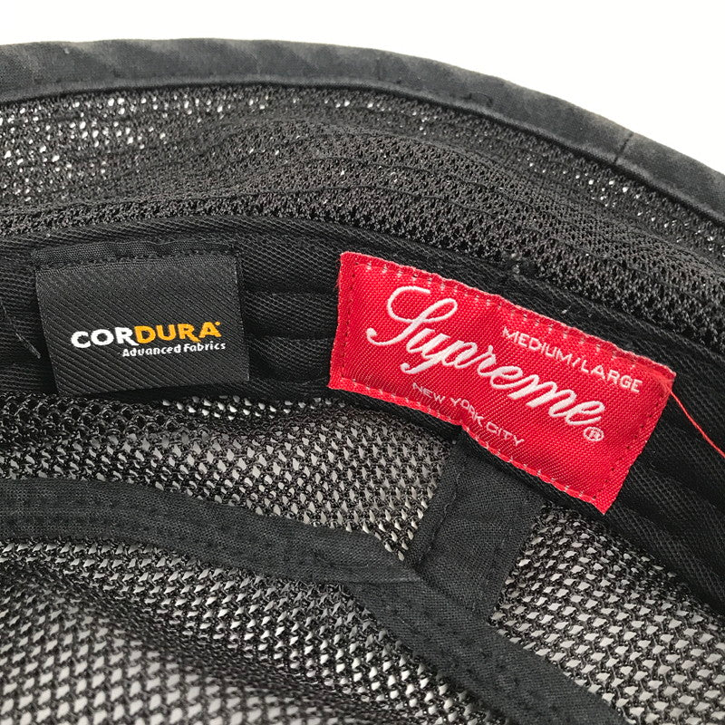【中古品】【メンズ】 SUPREME シュプリーム MESH CORDURA BOONIE メッシュ コーデュラ ブーニーハット 185-260814-nm-26-fuzh カラー：ブラック 万代Net店