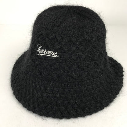 【中古品】【メンズ】 SUPREME シュプリーム モヘアクロシェクラッシャーハット 22AW 帽子 185-260814-nm-27-fuzh カラー：ブラック 万代Net店