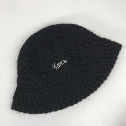 【中古品】【メンズ】 SUPREME シュプリーム モヘアクロシェクラッシャーハット 22AW 帽子 185-260814-nm-27-fuzh カラー：ブラック 万代Net店