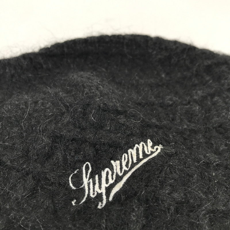 【中古品】【メンズ】 SUPREME シュプリーム モヘアクロシェクラッシャーハット 22AW 帽子 185-260814-nm-27-fuzh カラー：ブラック 万代Net店