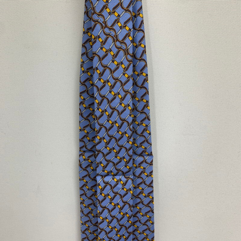 【中古美品】【メンズ】 DUNHILL ダンヒル ネクタイ 総柄 タグ付 183-260812-mh-04-fuzh カラー：ブルー 総柄 万代Net店