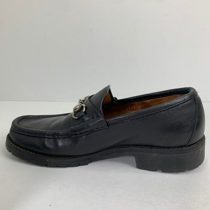 【中古品】【メンズ】 GUCCI グッチ ホースビットローファー 靴 シューズ 183-260812-mh-08-fuzh サイズ：42 カラー：ブラック 万代Net店