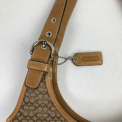 【中古品】【レディース】 COACH コーチ シグネチャー ハンド バッグ カバン 180-260812-mh-07-fuzh カラー：ベージュ シグネチャー 万代Net店