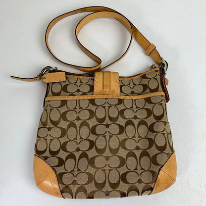 【中古品】【レディース】 COACH コーチ シグネチャー ショルダー バッグ カバン 180-260812-mh-05-fuzh カラー：ベージュ・シグネチャー 万代Net店
