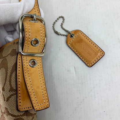 【中古品】【レディース】 COACH コーチ シグネチャー ショルダー バッグ カバン 180-260812-mh-05-fuzh カラー：ベージュ・シグネチャー 万代Net店