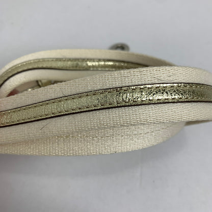 【中古品】【レディース】 COACH コーチ シグネチァー ショルダー バッグ カバン 180-260812-mh-06-fuzh カラー：ベージュシグネチャー ラメ 万代Net店