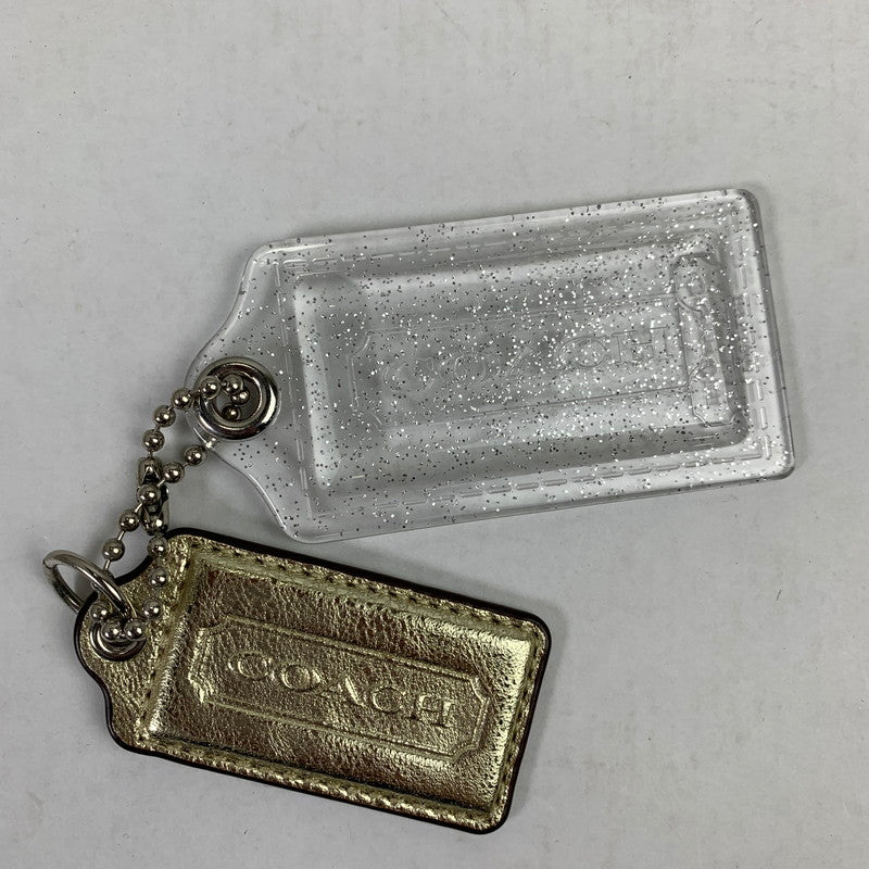 【中古品】【レディース】 COACH コーチ シグネチァー ショルダー バッグ カバン 180-260812-mh-06-fuzh カラー：ベージュシグネチャー ラメ 万代Net店