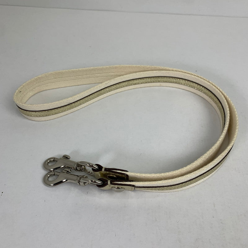 【中古品】【レディース】 COACH コーチ シグネチァー ショルダー バッグ カバン 180-260812-mh-06-fuzh カラー：ベージュシグネチャー ラメ 万代Net店