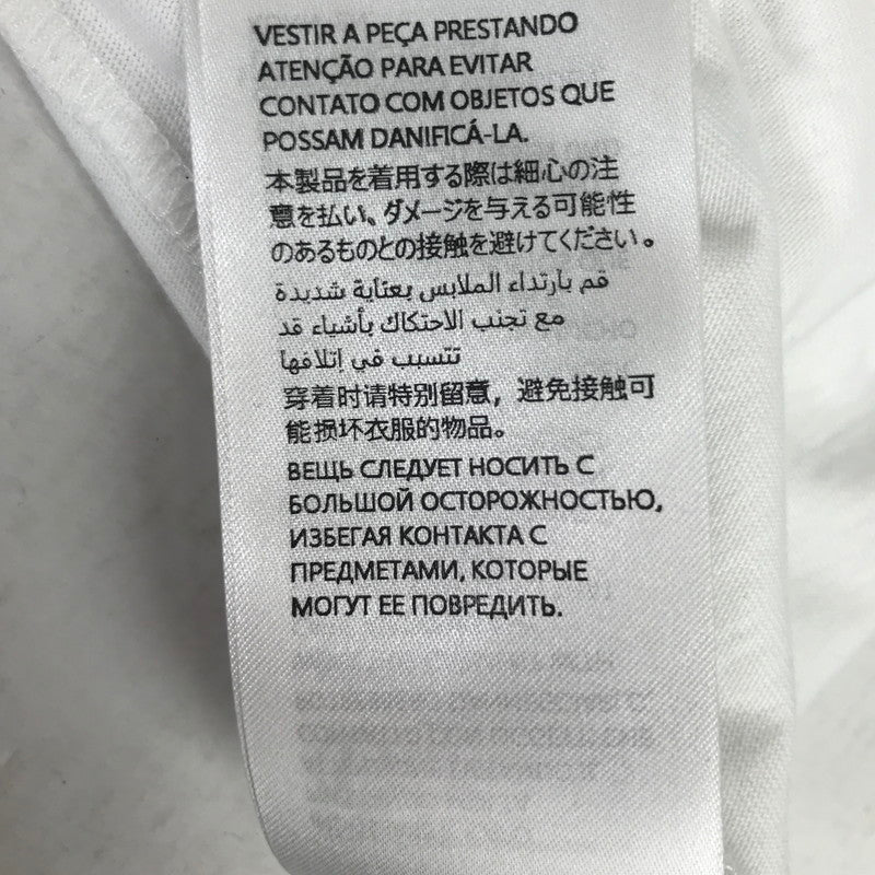 【中古品】【メンズ】 GUCCI グッチ 814958 XJG3D ウェブ ストライプ コットン ジャージー Tシャツ 半袖 トップス 古着 141-260812-mh-11-fuzh サイズ：L カラー：ホワイト 万代Net店