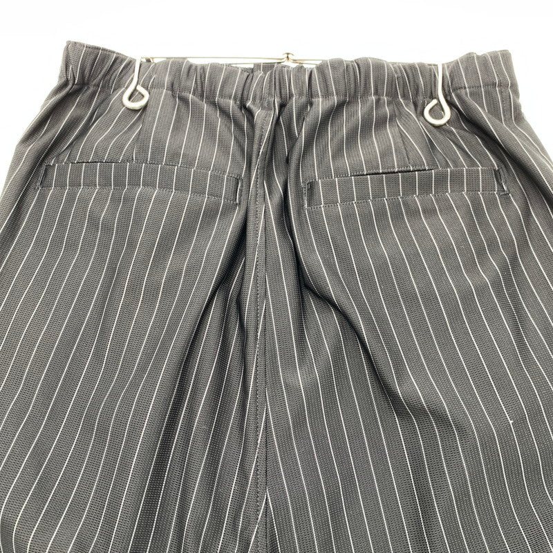 【中古品】【メンズ】 HYSTERIC GLAMOUR ヒステリックグラマー 01191AP06 2タック ジョガーパンツ ストライプ クールドッツ ズボン パンツ ブラック SIZE:M 151-260814-io-12-fuzh カラー：Black 万代Net店
