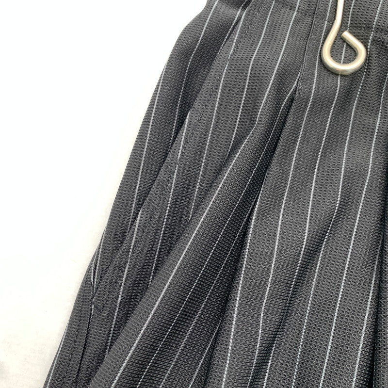 【中古品】【メンズ】 HYSTERIC GLAMOUR ヒステリックグラマー 01191AP06 2タック ジョガーパンツ ストライプ クールドッツ ズボン パンツ ブラック SIZE:M 151-260814-io-12-fuzh カラー：Black 万代Net店