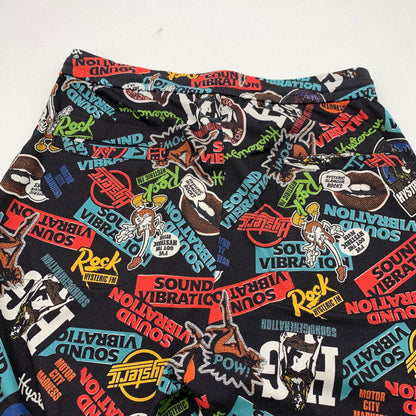 【中古品】【メンズ】 HYSTERIC GLAMOUR ヒステリックグラマー ショートパンツ 短パン BLACK.総柄 SIZE:FREE 151-260814-io-13-fuzh カラー：ブラック/総柄 万代Net店