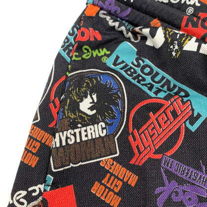 【中古品】【メンズ】 HYSTERIC GLAMOUR ヒステリックグラマー ショートパンツ 短パン BLACK.総柄 SIZE:FREE 151-260814-io-13-fuzh カラー：ブラック/総柄 万代Net店