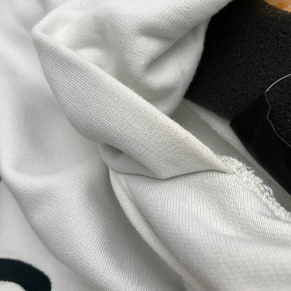 【中古品】【メンズ】 BALENCIAGA バレンシアガ JP57 2022 03437 PULL OVER PARKA プルオーバー パーカー フーディー WHITE SIZE:L　※汚れ・黄ばみ・使用感有 141-260812-io-17-fuzh カラー：ホワイト 万代Net店