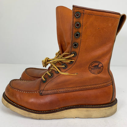 【中古品】【メンズ】 REDWING レッドウィング 8877 IRISH SETTER 8INCH MOC TOE アイリッシュ セッター エンジニア ブーツ 靴 164-260812-mh-09-fuzh サイズ：8 カラー：ブラウン 万代Net店