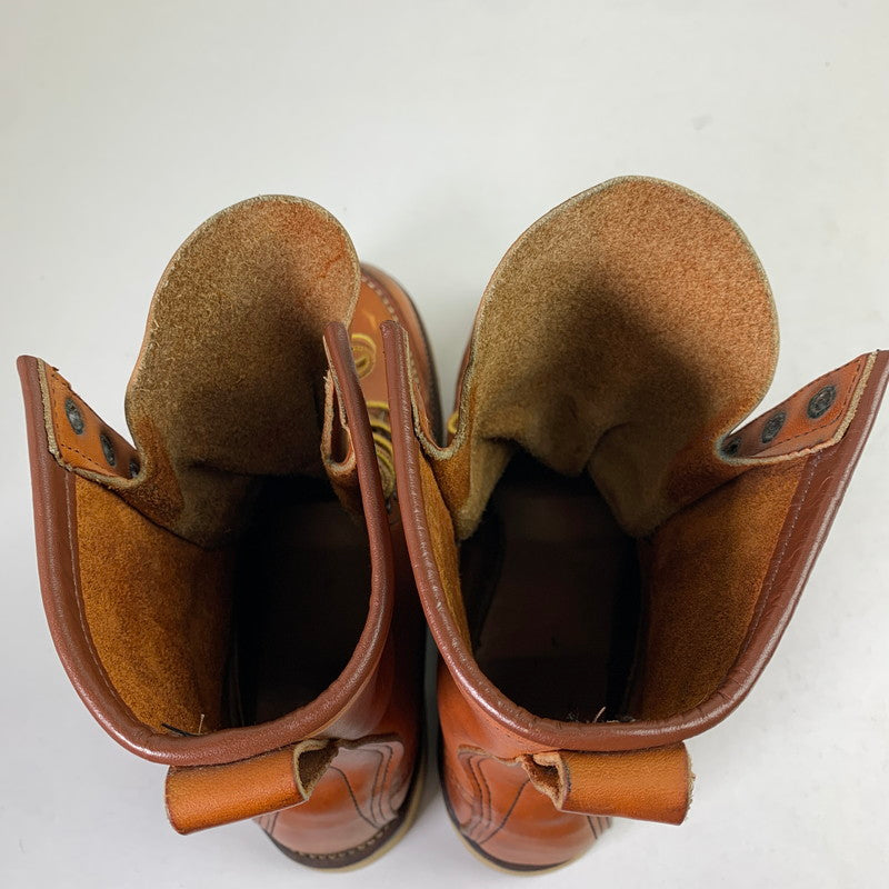 【中古品】【メンズ】 REDWING レッドウィング 8877 IRISH SETTER 8INCH MOC TOE アイリッシュ セッター エンジニア ブーツ 靴 164-260812-mh-09-fuzh サイズ：8 カラー：ブラウン 万代Net店