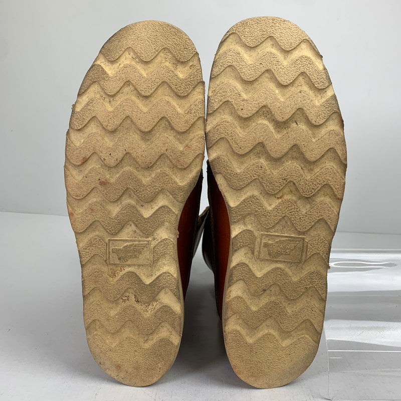 【中古品】【メンズ】 REDWING レッドウィング 8877 IRISH SETTER 8INCH MOC TOE アイリッシュ セッター エンジニア ブーツ 靴 164-260812-mh-09-fuzh サイズ：8 カラー：ブラウン 万代Net店