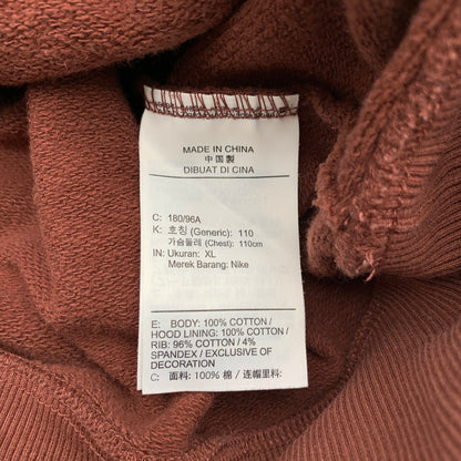 【中古品】【メンズ】 JORDAN ジョーダン JUMP MAN HOODIE ジャンプマン フーディー パーカー BROWN SIZE:XL ※シミ有 148-260812-io-18-fuzh カラー：ブラウン 万代Net店