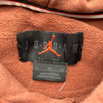 【中古品】【メンズ】 JORDAN ジョーダン JUMP MAN HOODIE ジャンプマン フーディー パーカー BROWN SIZE:XL ※シミ有 148-260812-io-18-fuzh カラー：ブラウン 万代Net店