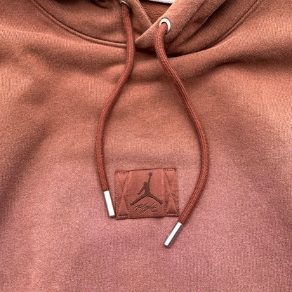 【中古品】【メンズ】 JORDAN ジョーダン JUMP MAN HOODIE ジャンプマン フーディー パーカー BROWN SIZE:XL ※シミ有 148-260812-io-18-fuzh カラー：ブラウン 万代Net店