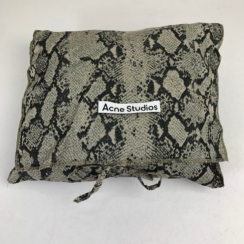 【中古品】【メンズ/レディース】 ACNE STUDIOS アクネ ストゥディオズ CA0084 MOHAIR CHECK MUFFLER モヘア チェック ストール マフラー 防寒 187-260812-mh-10-fuzh カラー：ブラウン系 チェック 万代Net店