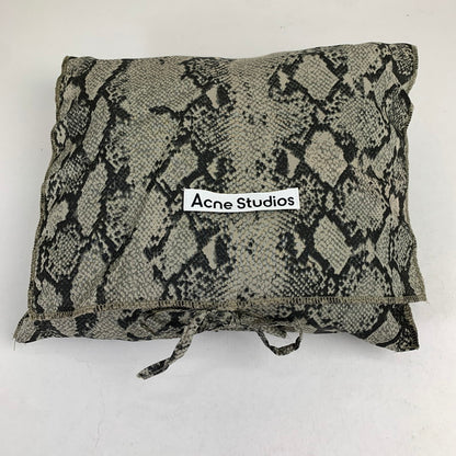 【中古品】【メンズ/レディース】 ACNE STUDIOS アクネ ストゥディオズ CA0084 MOHAIR CHECK MUFFLER モヘア チェック ストール マフラー 防寒 187-260812-mh-10-fuzh カラー：ブラウン系 チェック 万代Net店