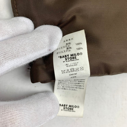 【中古品】【メンズ/レディース】 BABY MILO ア・ベイシング・エイプ ベイー マイロ ボア ショルダーバッグ カバン 188-260812-mh-03-fuzh カラー：ブラウン 万代Net店