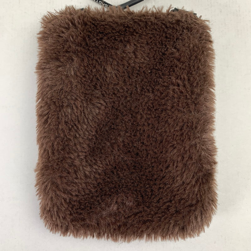 【中古品】【メンズ/レディース】 BABY MILO ア・ベイシング・エイプ ベイー マイロ ボア ショルダーバッグ カバン 188-260812-mh-03-fuzh カラー：ブラウン 万代Net店