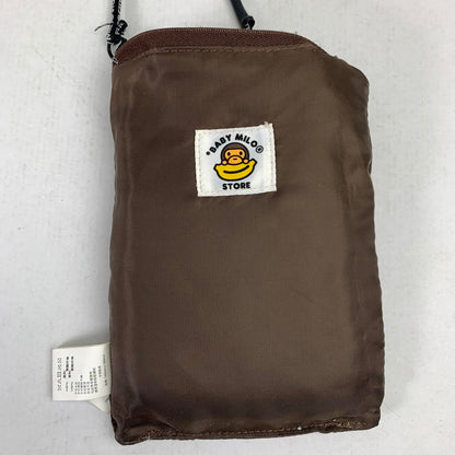 【中古品】【メンズ/レディース】 BABY MILO ア・ベイシング・エイプ ベイー マイロ ボア ショルダーバッグ カバン 188-260812-mh-03-fuzh カラー：ブラウン 万代Net店