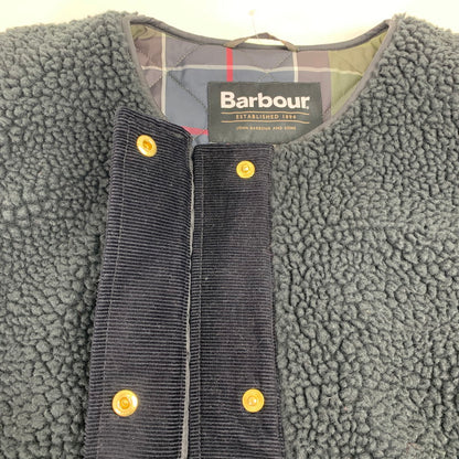 【中古品】【レディース】 BARBOUR バブアー 242LL10016 DULSIE LINER ダルシーボア ライナー ベスト ボアベスト (WOMANS:L) 168-260812-mh-01-fuzh サイズ：8 カラー：ブラック 万代Net店