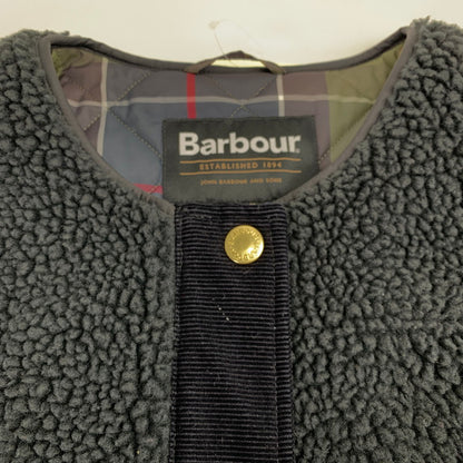 【中古品】【レディース】 BARBOUR バブアー 242LL10016 DULSIE LINER ダルシーボア ライナー ベスト ボアベスト (WOMANS:L) 168-260812-mh-01-fuzh サイズ：8 カラー：ブラック 万代Net店